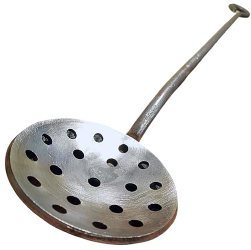 RotoMetals Casting Skimmer - 3 inch Steel for Lead/Pewter/Zinc Alloys Skimming Dross-Made in USA