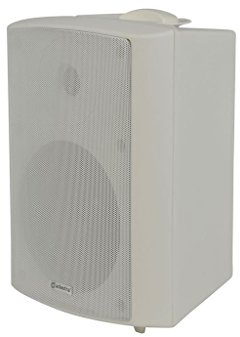 Adastra Altavoz Exterior Resistente a la Intemperie | 120 W | Blanco 6.5 Pulgadas
