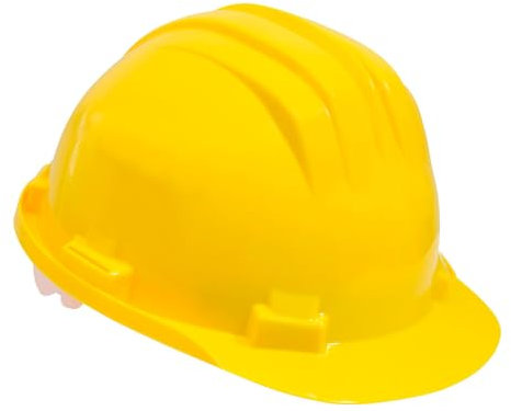 Manu France Produits du monde Casque de protection chantier jaune