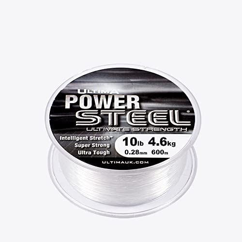 ULTIMA Power Steel Hi Tech Monofil, pianoforte, 0,28 mm - 10,0 lb/4,6 kg