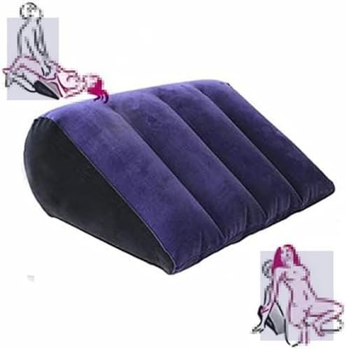 yilemeiyile ℃BLDF ︎AD︎ Gymnase Gonflable léger Les Muscles Sleeping Mēnòtťēs rehausseur de Jambes Les Oreilles en Voyage Coussin de Cou Gonflable