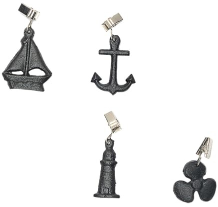 PHENOFICE Abrazaderas De Hierro para Mantas Picnic Resistentes Unidades para Exteriores