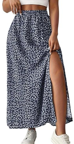 Jupes Femme Chic Vacances Culotte Élégante D'Été Décontractée Élastique Vêtements Taille Haute Skirt Couleur Unie Jupe Short Sport Mi-Longue Pantalon Jupe Courte