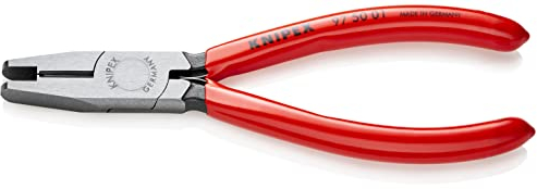 KNIPEX Crimpzange für Scotchlok-Verbinder mit Schneiden mit Kunststoff überzogen 155 mm, 97 50 01
