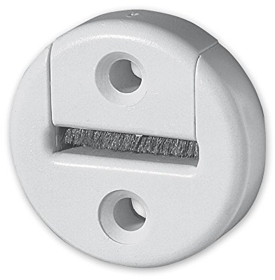 Gurtführung mit Bürstendichtung, rund, bis 23 mm Gurtbreite, Rolladengurt, ideal zum nachrüsten, Montage ohne Gurtausbau, von EVEROXX®