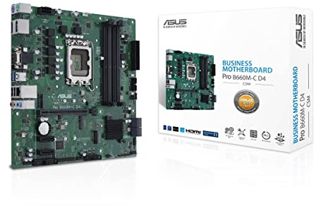 ASUS PRO B660M-C D4-CSM (Socket 1700/B660/DDR4/S-ATA 600/Micro ATX)
