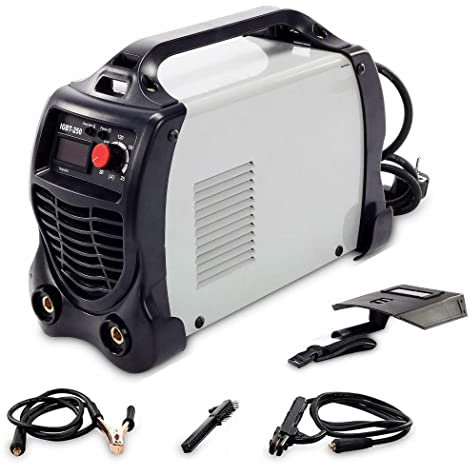 SALDATRICE ELETTRICA INVERTER 300 AMPERE FULL OPTIONAL, SALDATORE CON CAVI ED ELETTRODO PROFESSIONALE ANTIADERENTE - DISCORAMA®