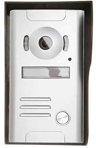 Système de Contrôle D'accès de Porte, Interphone Vidéo à 180 Degrés, Sonnette à Bouton, Système de Porte Vidéo, Prise en de l'appel Vocal Vidéo, Sonnette à Bouton