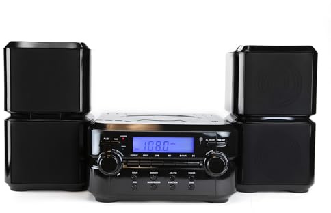 Emerson ES-4001 Bluetooth Mini Stereo System with CD Player & FM Radio