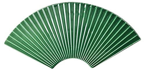 Alipis Plato De Sushi De Forma De Abanico Bandeja Para Servir Comida De Estilo Japonés Para Aperitivos Caseros Diseño Decorativo Color Verde Plato De Para Sushi