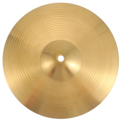 SHOWERORO Drum Set Cymbal Jazz Becken Aus Messing Für Percussion Zum Üben Für Crash-effekte Langlebig Und Vielseitig Einsetzbar