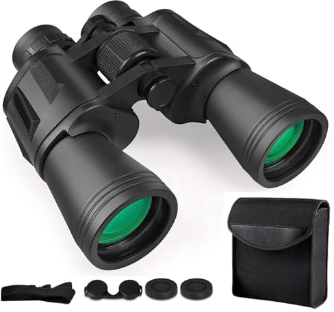 Sevitini Binóculos 12x50, Binóculos profissionais para Adultos,Prisma BaK4 e Lentes FMC,Antiniebla e Impermeables, Binoculares para Observación de Aves, Caza, Senderismo