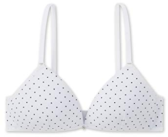 Schiesser Mädchen Triangel BH - Softbra, Gr. 65A (Herstellergröße: 065A), Weiß (Weiss 100)