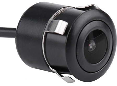 KIMISS Car Reverse Camera 18.5 mm HD Low Light Night Version Rearview Backup Camera Waterproof for Display Colorful NTSC/PAL