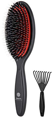 Fidentia Hair Extension Bürste | Pneumatikbürste für Haarverlängerung, Perücke und Toupet | Made-in-Germany