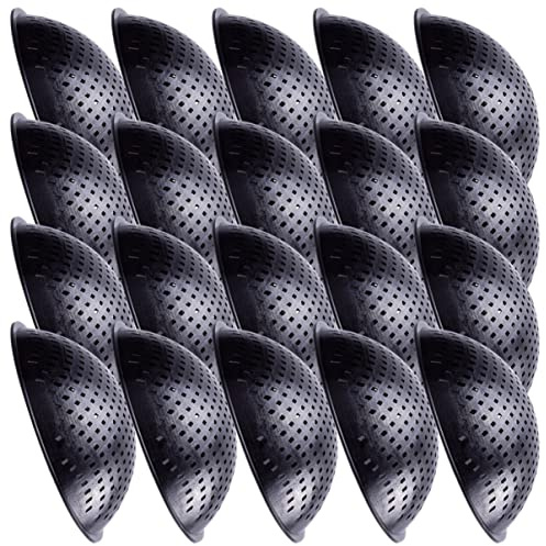 Yardwe 40piezas Almohadillas De Malla para Drenaje De Macetas Tapas Transpirables para Bonsáis Filtro De Suelo para Jardinería para Evitar Pérdida De Tierra