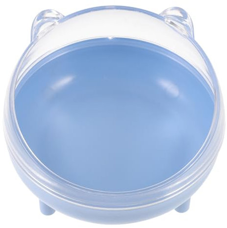 BELLIFFY Hamster Sandbad Container Mit Halbtransparentem Deckel Für Stressfreies Baden Und Spiel Aus Langlebigem Material Für Kleine Haustiere Wie Hamster Leicht Zu Reinigen Beobachten