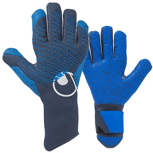 uhlsport Guanti da portiere da calcio Aquagrip HN per una presa ottimale in caso di pioggia