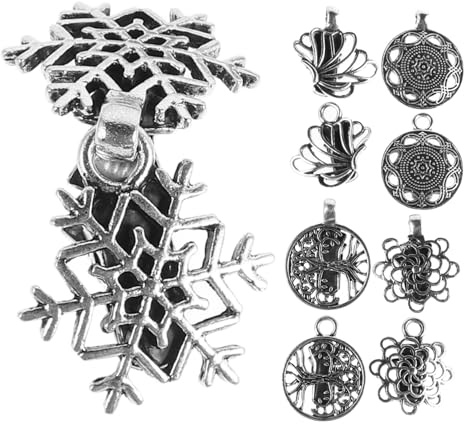 VERDANVERSE 5 Pièces Set de Clips Vintage Alliage de Zinc Creux pour Châles Pulls et Cols de Chemise Boucles Attache Légères et Durables pour Femmes