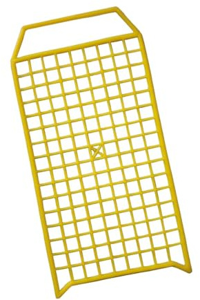 SiaBiced Griglia per Pittura, Griglia per Rullo Da Pittura, Griglia in PP per Artigiani, Accessori, Maglia Fine per Una Distribuzione Pulita Della Vernice, per, 4 pollici