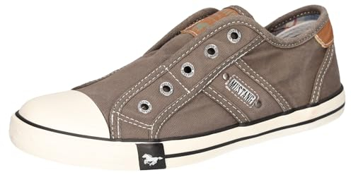 MUSTANG Damen Sneaker Grau/Anthrazit, Schuhgröße:EUR 36