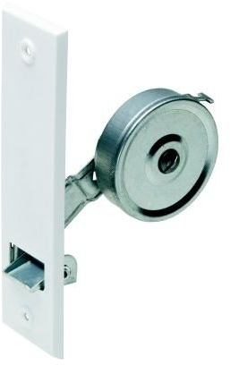 1 Stück Gurtaufroller 72 zum Einlassen mit Plastik-Abdeckplatte Gurtlänge 8 Meter