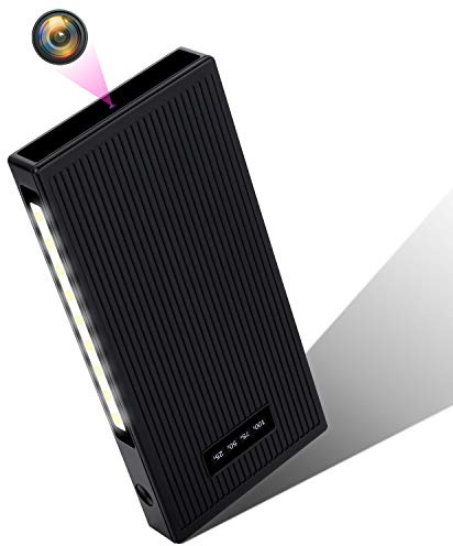 Mini Überwachungskamera 32GB 1080P 10000mAh Kleine Kameras Tragbare Überwachungskamera Nanny Mini Kameras mit Bewegungsmelder/Infrarot Nachtsicht/Schwerkrafterkennungsfunktion MEHRWEG