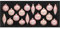 WeRChristmas Glass Christmas Tree Baubles, Baby Pink, Set of 20