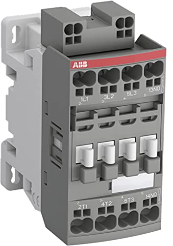 AF16Z-30-01K-20 Contact Block, 3 x NO Main Contacts and 1 x NC Auxiliary Contact, Grey, 3 x 1.5 x 3.23 cm (Reference: 1SBL176005R2001)