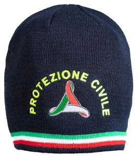 MGP SPORTSWEAR BEA01 Berretto Beanie Cappello Protezione Civile VOLONTARIATO Squadra Ricerca