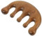 FRCOLOR Massagekamm Haarshampoo-Bürste entwirren Kamm antistatischer Haarkamm wide tooth comb handarbeitskorb werkzeug Haarkamm aus Holz Holzkamm massieren Sandelholz Brown