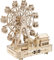 Riesenrad Holzpuzzle, Aussichtsrad 3D Holzpuzzle für Erwachsene, Magic Holz mit Zahnradantrieb - DIY Holzpuzzle Modellbausatz Bastelsets Geschenk zum Geburtstag/Weihnachten
