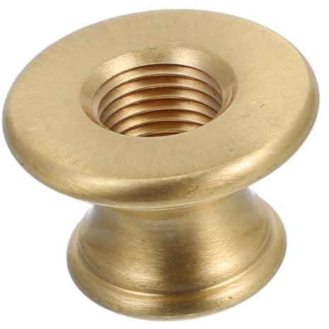 Angoily Solid Brass Socket Light Parts DIY Lamp Fitting Kit Threaded Spindle for Table Wall Lamps