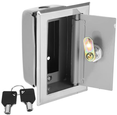 QUMIIRITY Empty Switch Box Manual Control Switch Box with Keys Empty Starter Switch Enclosure for Electric Roller Shutter Doors and Garage Doors