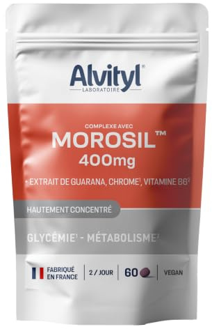 Alvityl® Complexe avec Morosil™ 400mg - 60 comprimés