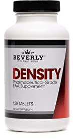 Beverly International Density, 150 Tablets. Essential Amino Acids (EAAs). Boost Your Body's EAAs and Build Muscle Easier with Density. Complete and Balanced Formula. Unlock Your Vegan Potential