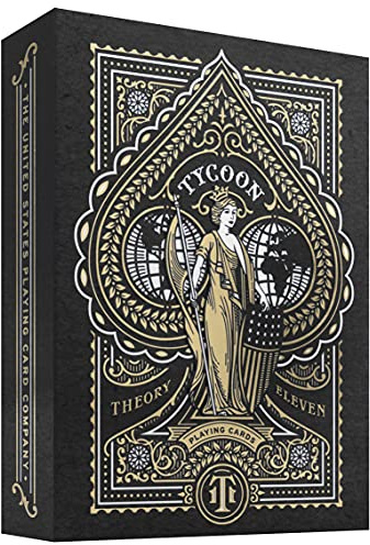 theory11 Tycoon spelkort (svart)