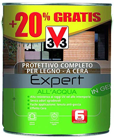 Protettivo Expert Completo Legno Acqua Noce Medio 3 l