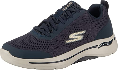 Skechers - Go Walk Arch Fit, Scarpe da ginnastica, Uomo, Blu Navy, 41 EU