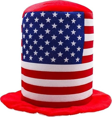 Toyland® Stars & Stripes USA Velvet Big Top Hat