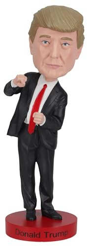 Royal Bobbles Donald Trump Dance Collectible Bobblehead Statue – 45th & 47th President of the United States – Knuckleheads Political Satire Collection – 8 Inches Tall