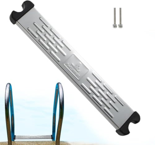 Escalera de piscina de acero inoxidable | Escalera interior para piscina sobre el suelo | Accesorios de escaleras de spa resistentes para tubo de hidromasaje, hogar, escuela, gimnasio