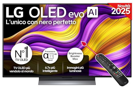 LG OLED evo AI 48 Pollici, Serie G5 2025 Smart TV 4K - OLED48G56LS