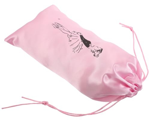Healvian Borsa per Accessori Danza Classica Bambina in Poliestere Rosa Coulisse, Pratica e Lavabile per Scarpe da Punta e Scarpette da Balletto