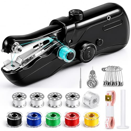 Handheld Sewing Machine,Mini Sewing Machine for Beginners Adult | Handheld Sewing Machine