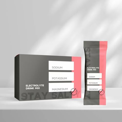 Zero Sugar Electrolyte Drink Mix- Hallonsalt | Drink Mix | Powder Stick Packs