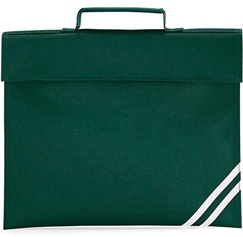 Quadra Classic Book Bag - 5 Litres (One Size) (Bottle Green)