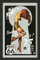 empireposter Route 66 - Pin Up Bedruckter Spiegel mit Kunststoff Rahmen in Holzoptik