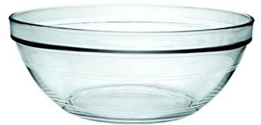 Duralex 14 cm Lys Stacking Bowl,Transparent