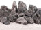 AquaOne Aquarium Steine Mini Landschaft I Natursteine Seiryu 20kg I 500-900g pro Stein I Aquascaping Gestein für Tank I Felsen Dekoration Pagode Rückwand I Deko Aquascape grau